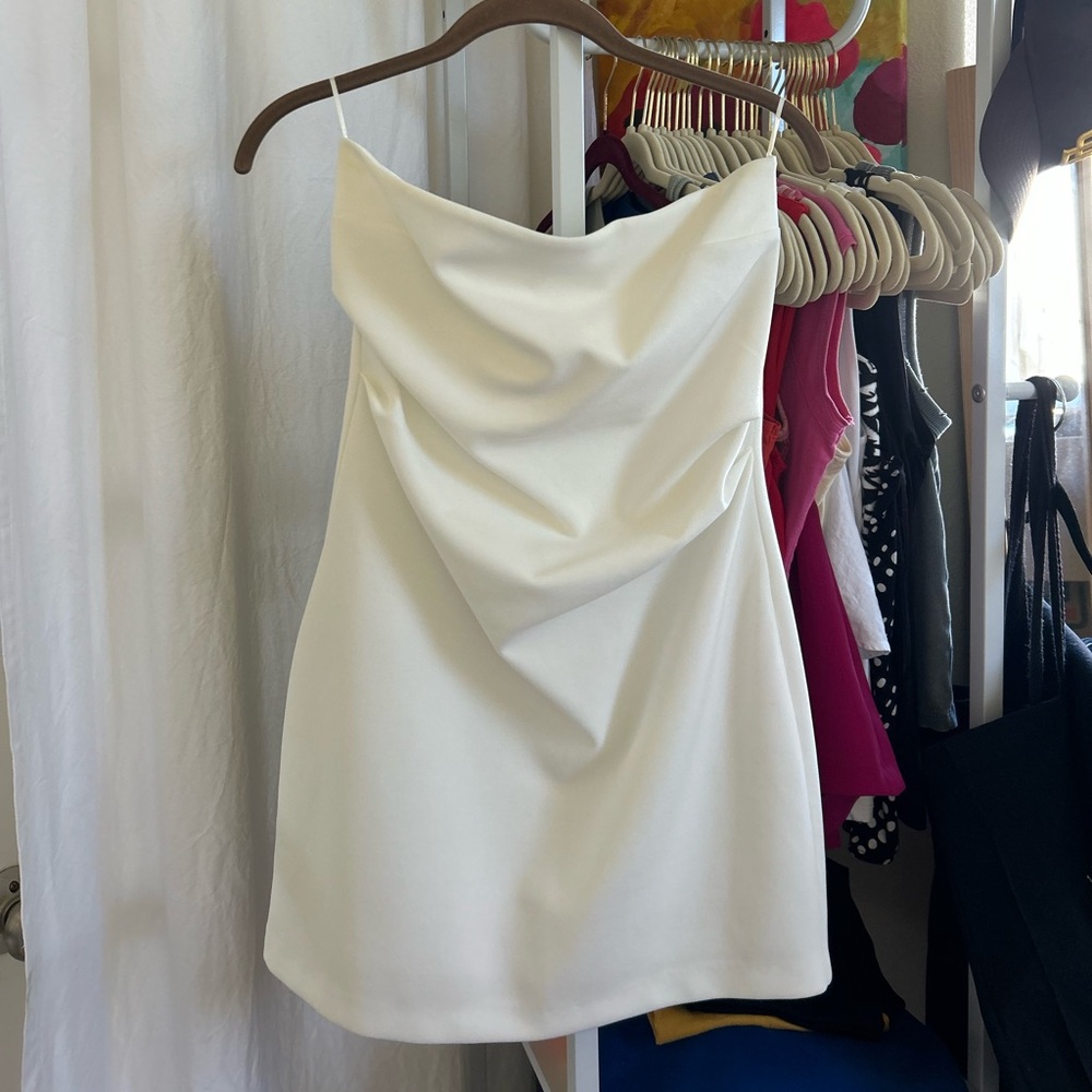 Zara Strapless Mini Dress